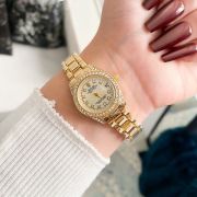 The Rolex Lady-Datejust Diamond & Gold Watch Collection: Timepieces of Refined Elegance