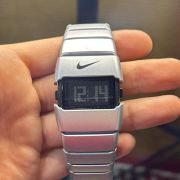 Retro Digital Nike Watch – Classic Edition (Available in Black & Silver)