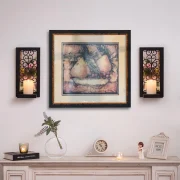 Wood Light Candle Holder (Set of 2)