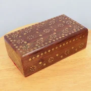 3D Relief Wooden Jewelry Box (15x30cm)