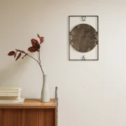 3D Wooden Wall Clock
