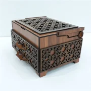 3D Relief Wooden Jewelry Box (15x30cm)