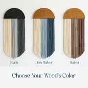 Modern Minimalist Large Tassel Wall Hanging (3 sets)