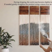 Modern Minimalist Large Tassel Wall Hanging (3 sets)