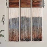 Modern Minimalist Large Tassel Wall Hanging (3 sets)