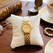 Gloria Classic Vintage Gold-Tone Women’s Quartz Watch