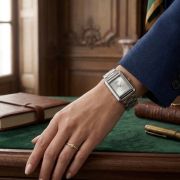 Zara Rectangular Stainless Steel Quartz Watch